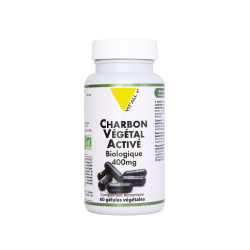 CHARBON VEGETAL ACTIVE BIO 60 gélules VITALL+